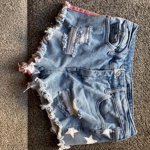 jean shorts